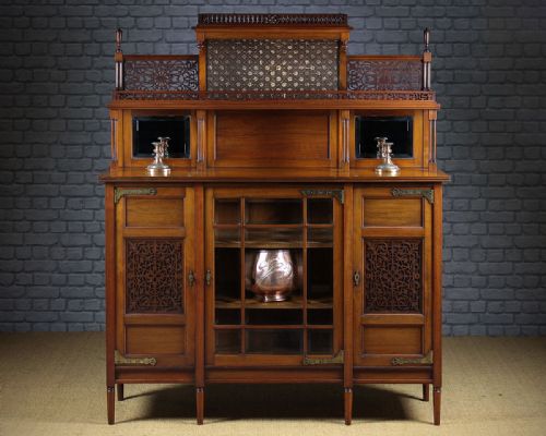 Arts & Crafts Walnut Side Cabinet C.1890.