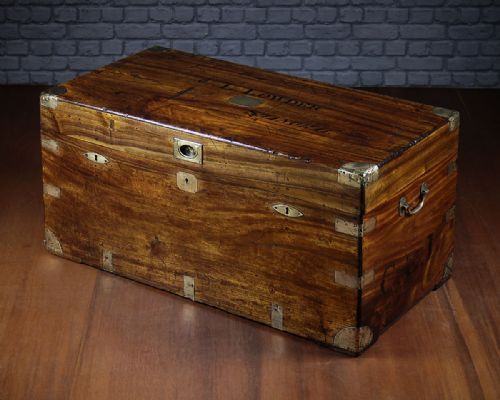 19th.c. Military Officer’s Campaign Chest C.1880.