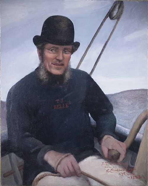 Maritime Portrait by Reginald Cleveland Coxe Dated 1883.