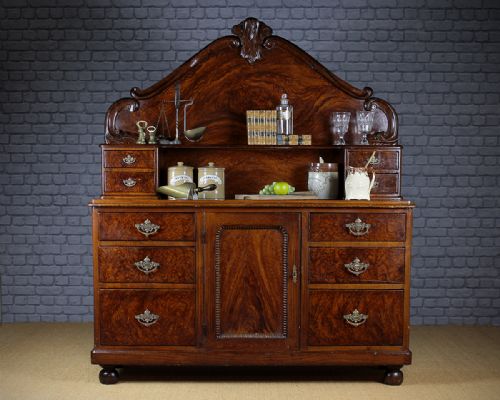 Scumbled Pine Kitchen Dresser C.1870.