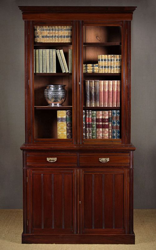 Edwardian Mahogany Bookcase C.1905.