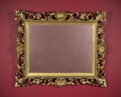 Carved & Gilded Mirror C.1890.