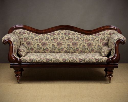 19th.c. Scroll End Sofa or Couch  C.1840.