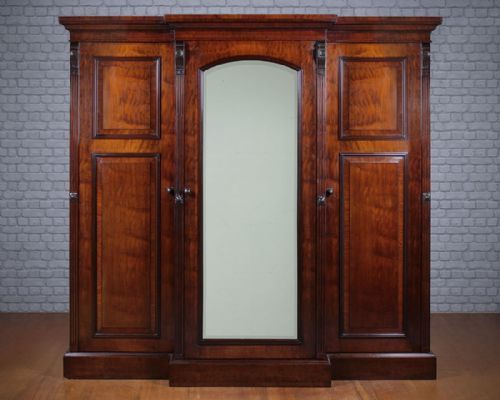 Mahogany Combination Wardrobe & Press C.1880