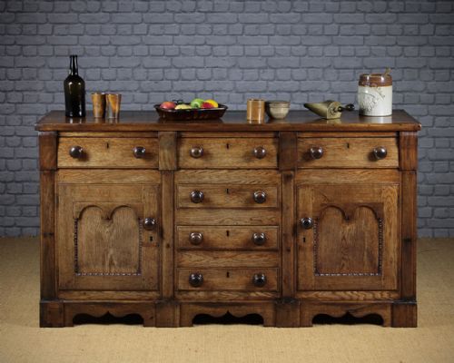Mid 19th.c. North Wales Dresser Base C.1865