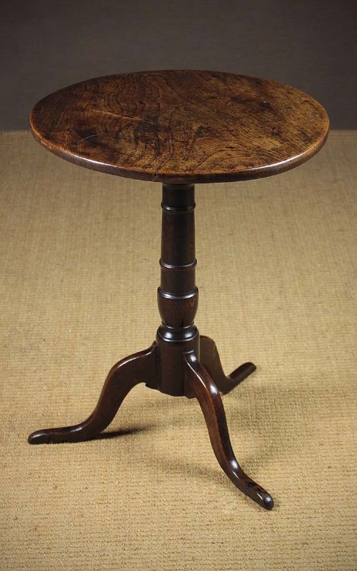 Elm Top Tripod Table C.1790.