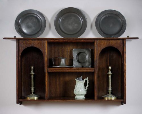 Oak Plate Rack by Liberty & Co. London C.1900