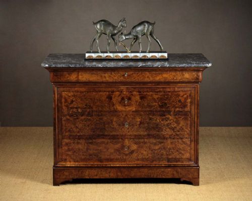 French Marble Top Chest of Drawers C.1830.