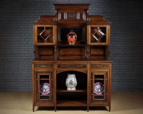 Walnut Side Cabinet C.1890.