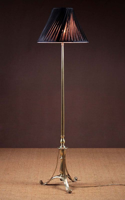 Brass Floor Lamp C.1880.