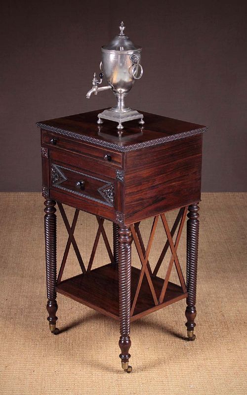 Regency Rosewood Night Stand C.1820.