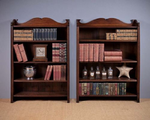 Pair of Oak Bookshelves C.1890.