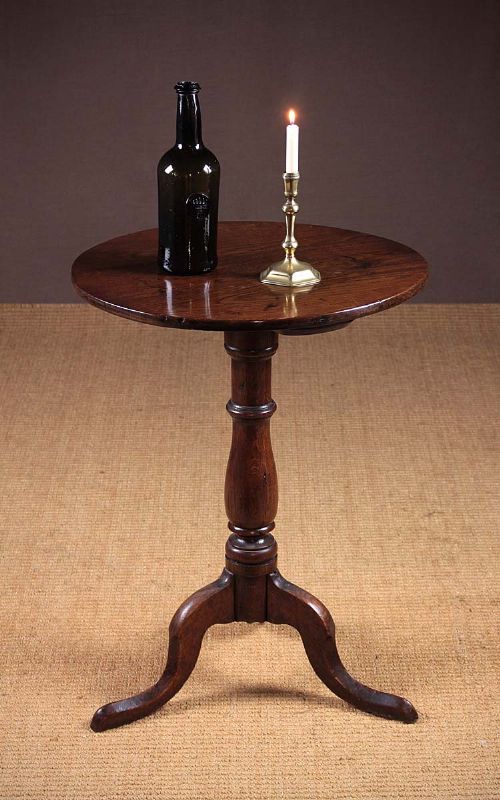 19th.c. Oak Tripod or Wine Table C.1840