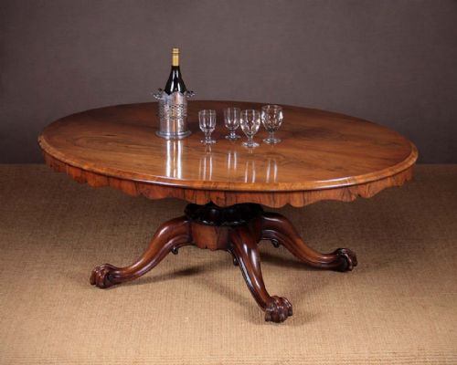 Reduced Rosewood Centre Table C.1860.