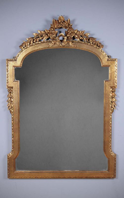 Gilt Mirror C.1910.