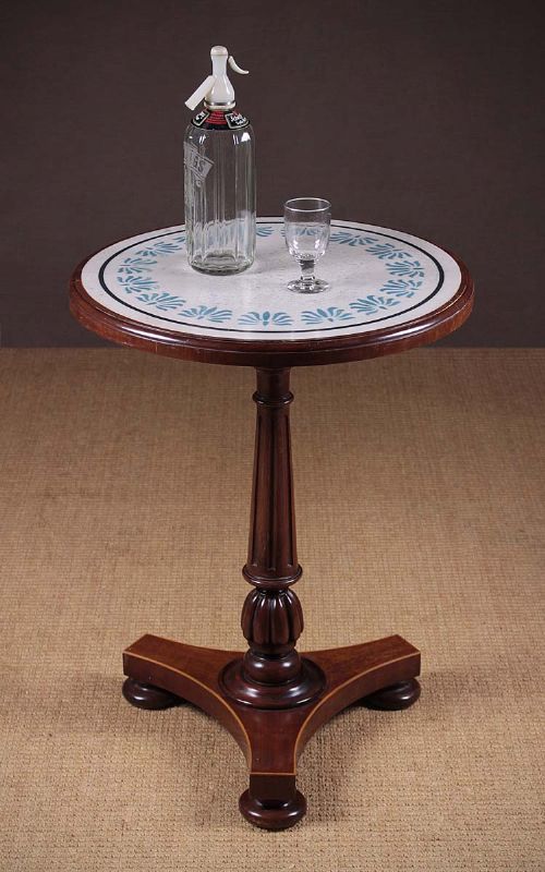 Terrazzo Marble Top Wine Table C.1890.