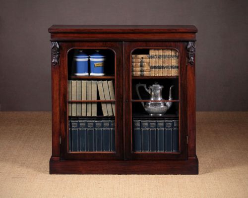 Small Rosewood Bookcase C.1880.