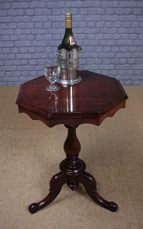 19th.c. Walnut Wine Table C.1860