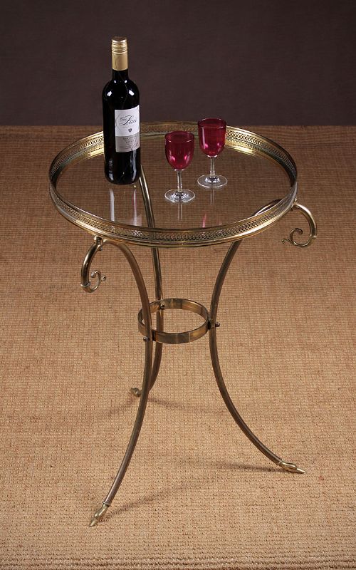 Brass Wine Table C.1930