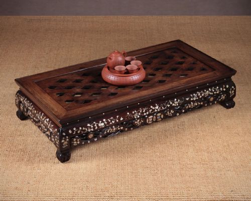 Late 19th.c. Chinese Rosewood Low Tea Table C.1890.
