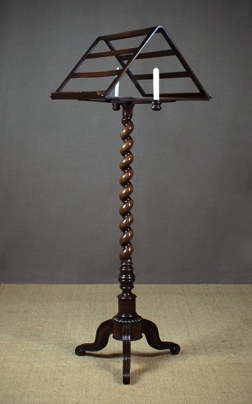 Rosewood Duet Music Stand C.1840