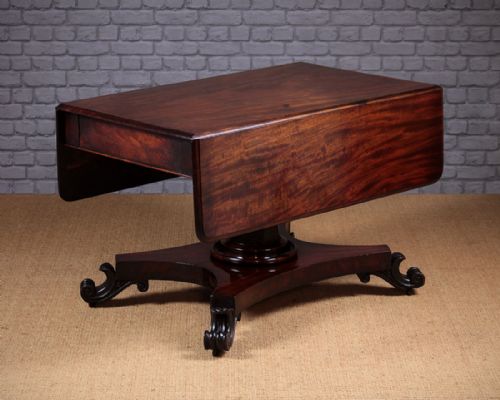 William IV Mahogany Pembroke Supper Table C.1830.