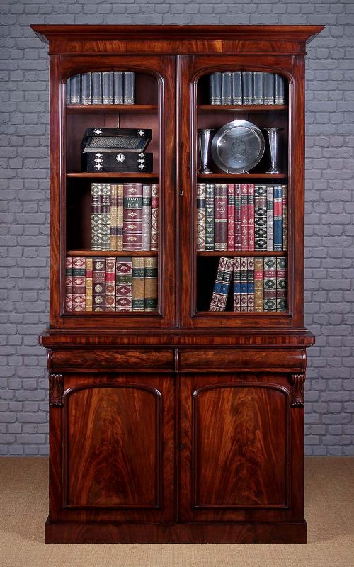 Mid 19th.c. Mahogany Bookcase C.1860.
