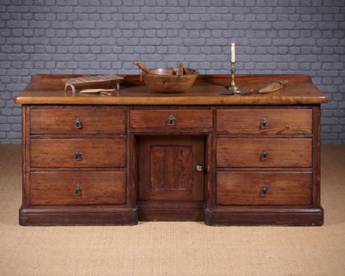 Sycamore Slab Top Dresser Base C.1880.