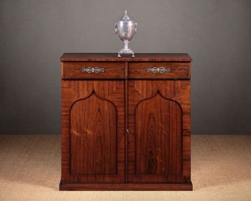 19th.c. Rosewood Chiffonier Side Cabinet C.1880.