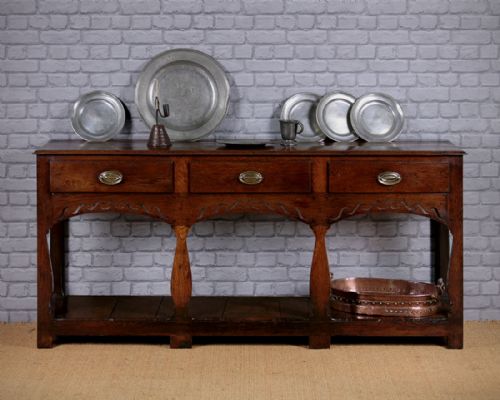 Welsh Oak Potboard Dresser C.1780