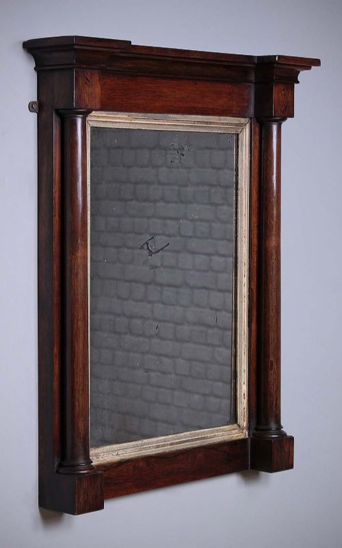 Regency Rosewood Pier Glass C.1820.