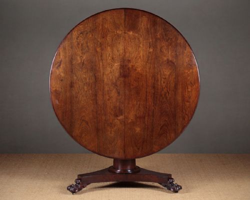 Regency Rosewood Breakfast Dining Table C.1830.