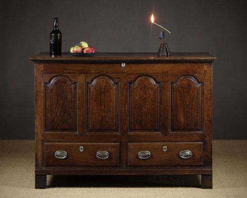 18th.c. Oak Mule Chest C.1760.