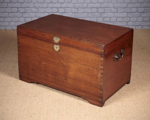 Large Teak Campaign Chest C.1880.