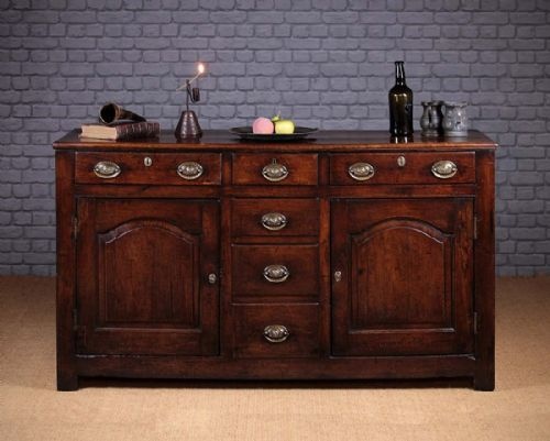 18th.c. Welsh Oak Dresser Base C.1780
