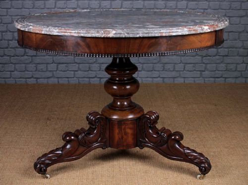Marble Top Gueridon Centre Table C.1840.
