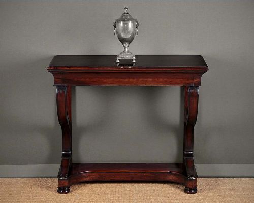 Regency Style Mahogany Console Table C.1930.