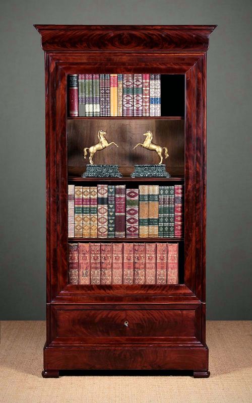 19th.c. French Mahogany Bookcase C.1830
