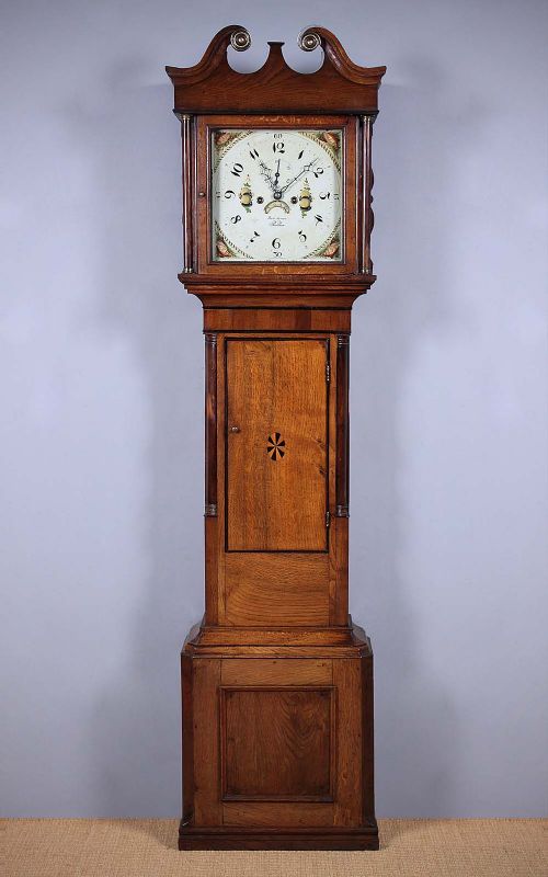 Welsh Oak Longcase Clock C.1820