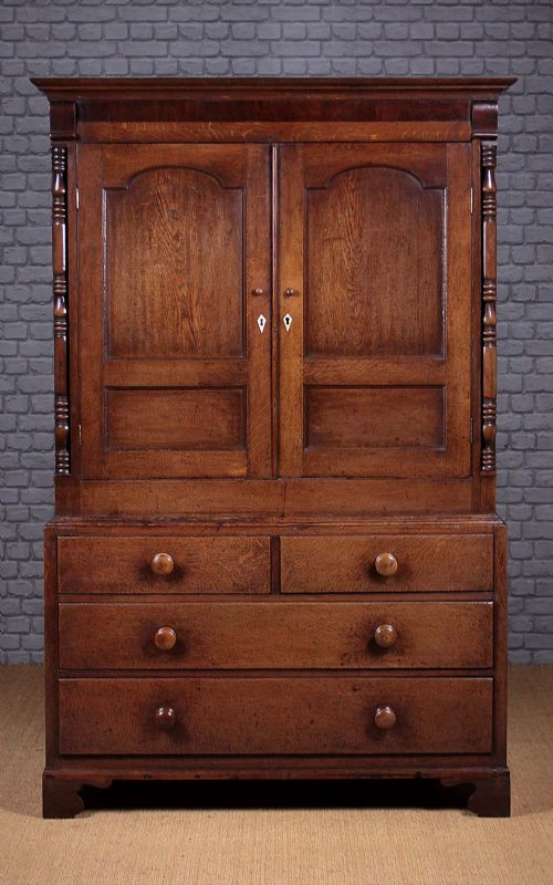 Welsh Oak Kitchen Cupboard C.1820.