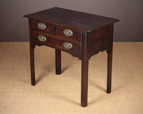 Small Oak Side Table C.1810.