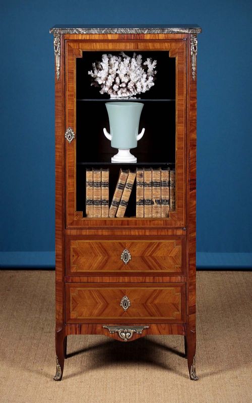 20th.c. French Marble Top Side Cabinet C.1910