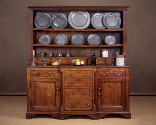Late Georgian Oak Welsh Dresser C.1790