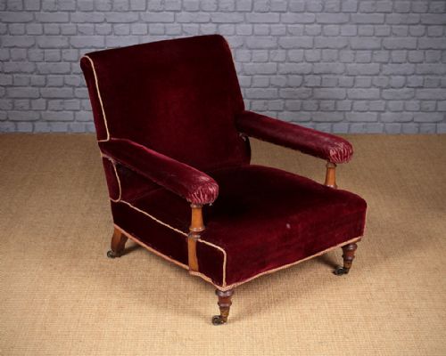 Howard & Son Style Easy Armchair C.1880.