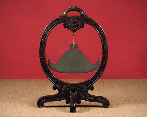 Tibetan Bronze Temple Gong.