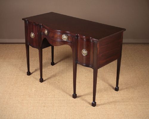 19th.c. George II Style Mahogany Sideboard C.1880