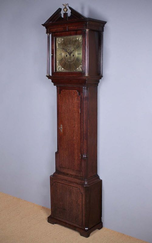 fig 1. 18th.c. Welsh Longcase Clock by Watkin Owen of Llanrwst c.1780.