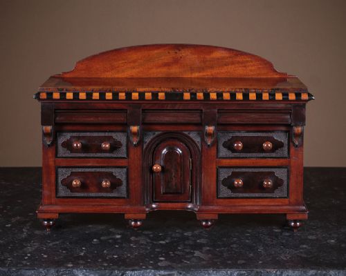 Miniature Sideboard Apprentice Piece C.1870.