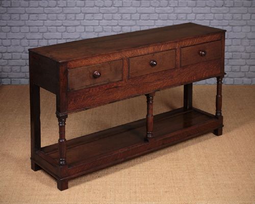 Small Welsh Potboard Dresser Base C.1810.