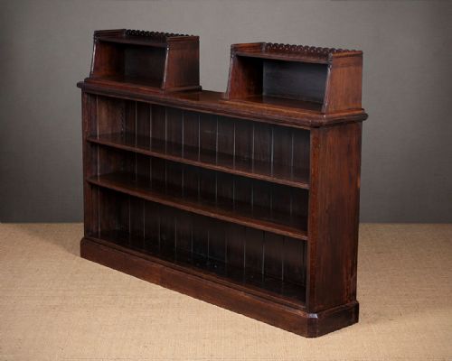 Oak Open Bookshelves C.1870.